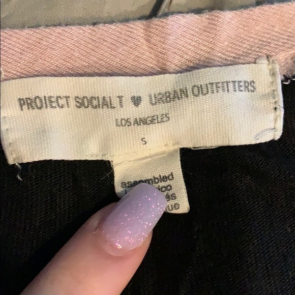 Black T-Shirt with Pink - Picture 2 of 2